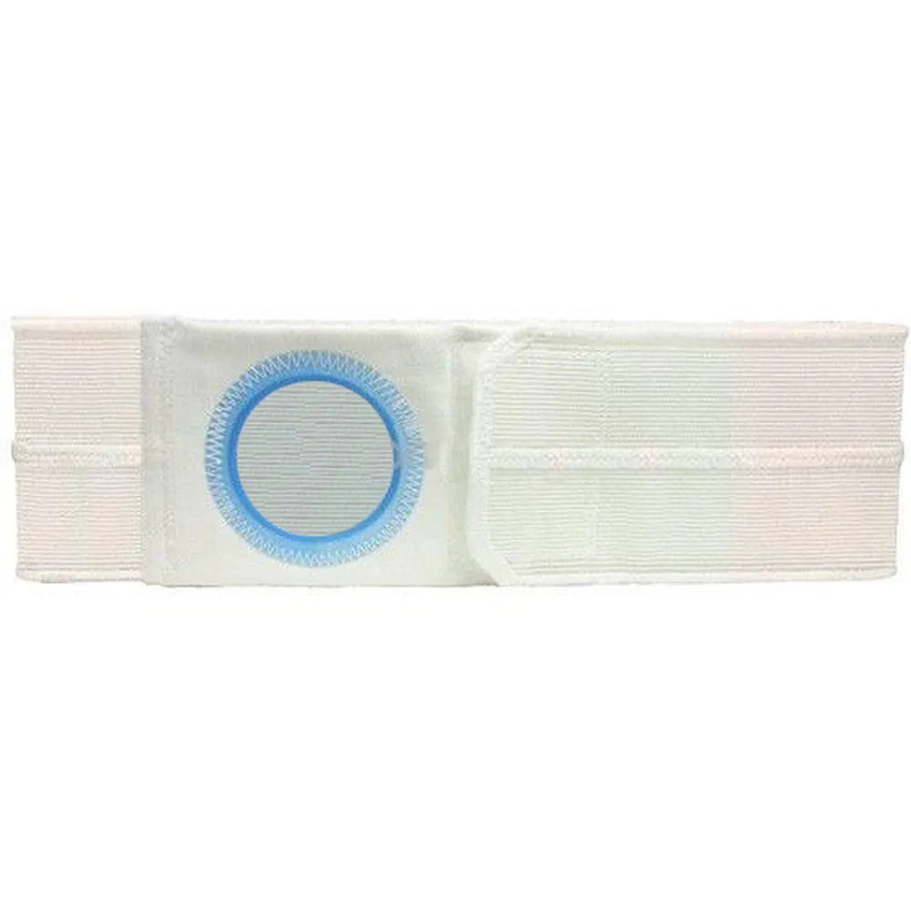 3" White, Regular Elastic, Flat Panel Belt, Petit Large, 2-5/8" Center Opening