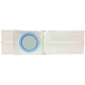 3" White, Regular Elastic, Flat Panel Belt, Petit Large, 2-5/8" Center Opening