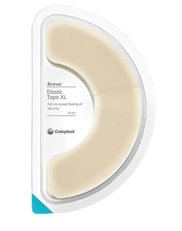 Brava Ostomy Elastic Tape XL x 20 by Coloplast (12076)