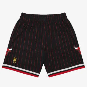 Chicago Bulls 1996-97 Hardwood Classics Black NBA Shorts by Mitchell & Ness