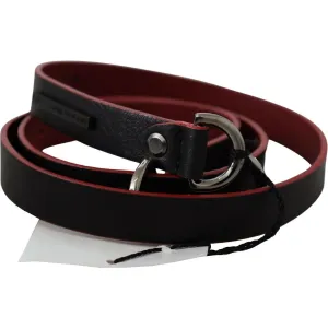 Costume National Elegant Dual-Tone Leather Belt