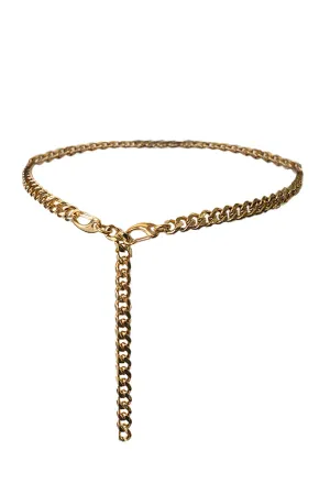 Cuban Chain Belt- Gold