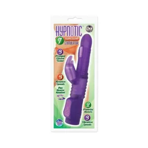 HYPNOTIC 7 FUNCTION STIMULATOR LAVENDER WATERPROOF