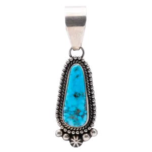 Kingman Turquoise Pendant | Linda Yazzie