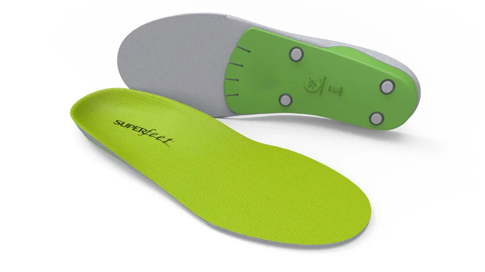 Superfeet Green Wide Width Legendary Support & Performance Insole